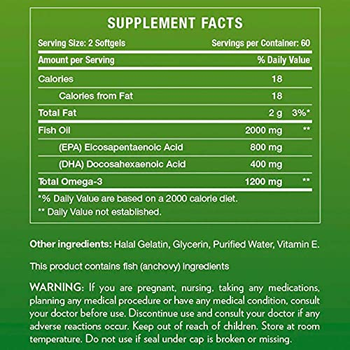 Foto 4 pulgar | Aceite De Pescado Noorvitamins Ultra Omega-3 2000 Mg Con 800 Mg Epa 400 Ml - Venta Internacional.