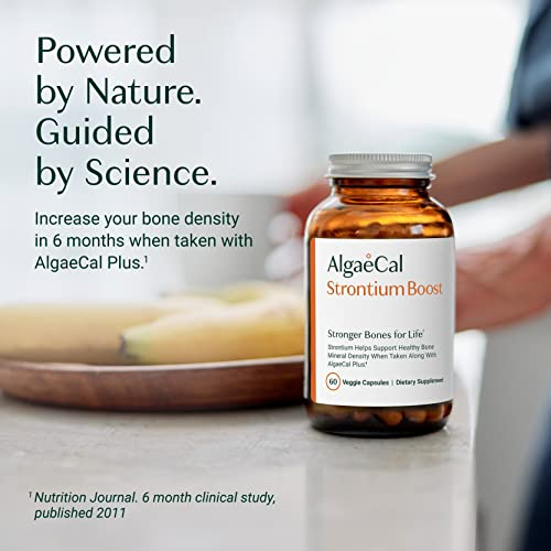 Foto 4 pulgar | Suplemento Algaecal Strontium Boost 680 Mg Para La Densidad Ósea - Venta Internacional.