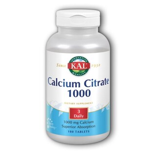 Foto 1 | Suplemento Kal Citrato De Calcio 1000 180 Comprimidos - Venta Internacional.