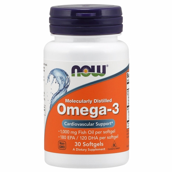 Supplement Now Foods Omega-3 30 Cápsulas Blandas - Venta Internacional.