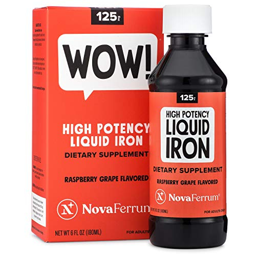Foto 2 pulgar | Suplemento De Hierro Novaferrum 125 De Alta Potencia, 180 Ml, Frambuesa - Venta Internacional.