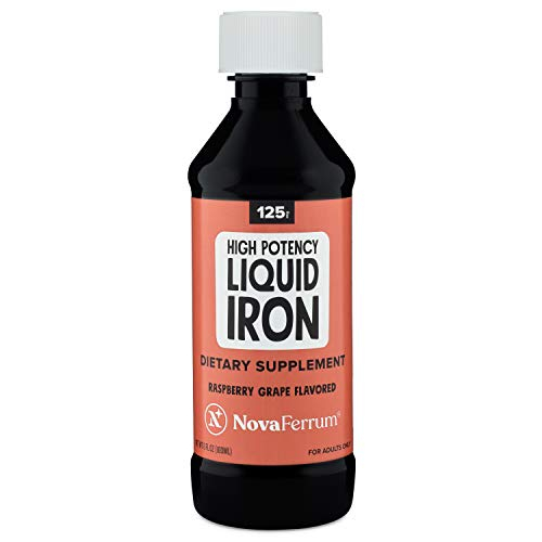 Foto 2 | Suplemento De Hierro Novaferrum 125 De Alta Potencia, 180 Ml, Frambuesa - Venta Internacional.
