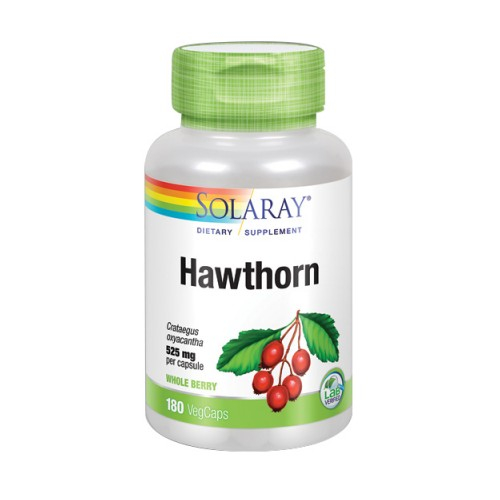 Foto 1 | Suplemento Solaray Hawthorn 180 Cápsulas Vegetales - Venta Internacional.