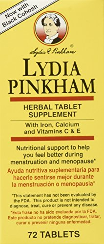 Foto 2 pulgar | Suplementos En Tabletas Lydia Pinkham Menstruación Menopausia 72 - Venta Internacional.