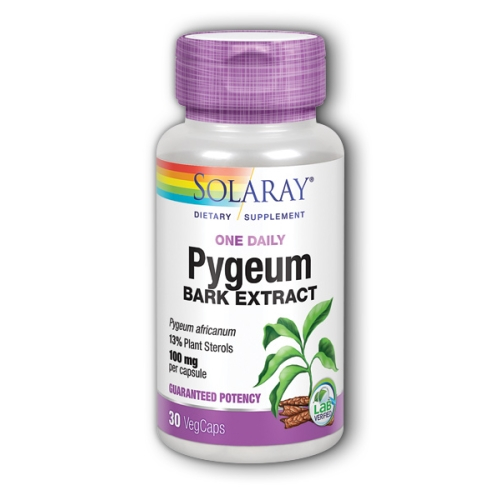 Foto 2 pulgar | Suplemento De Extracto De Corteza De Pygeum De Solaray, 100 Mg, 30 Cápsulas X 2 - Venta Internacional.