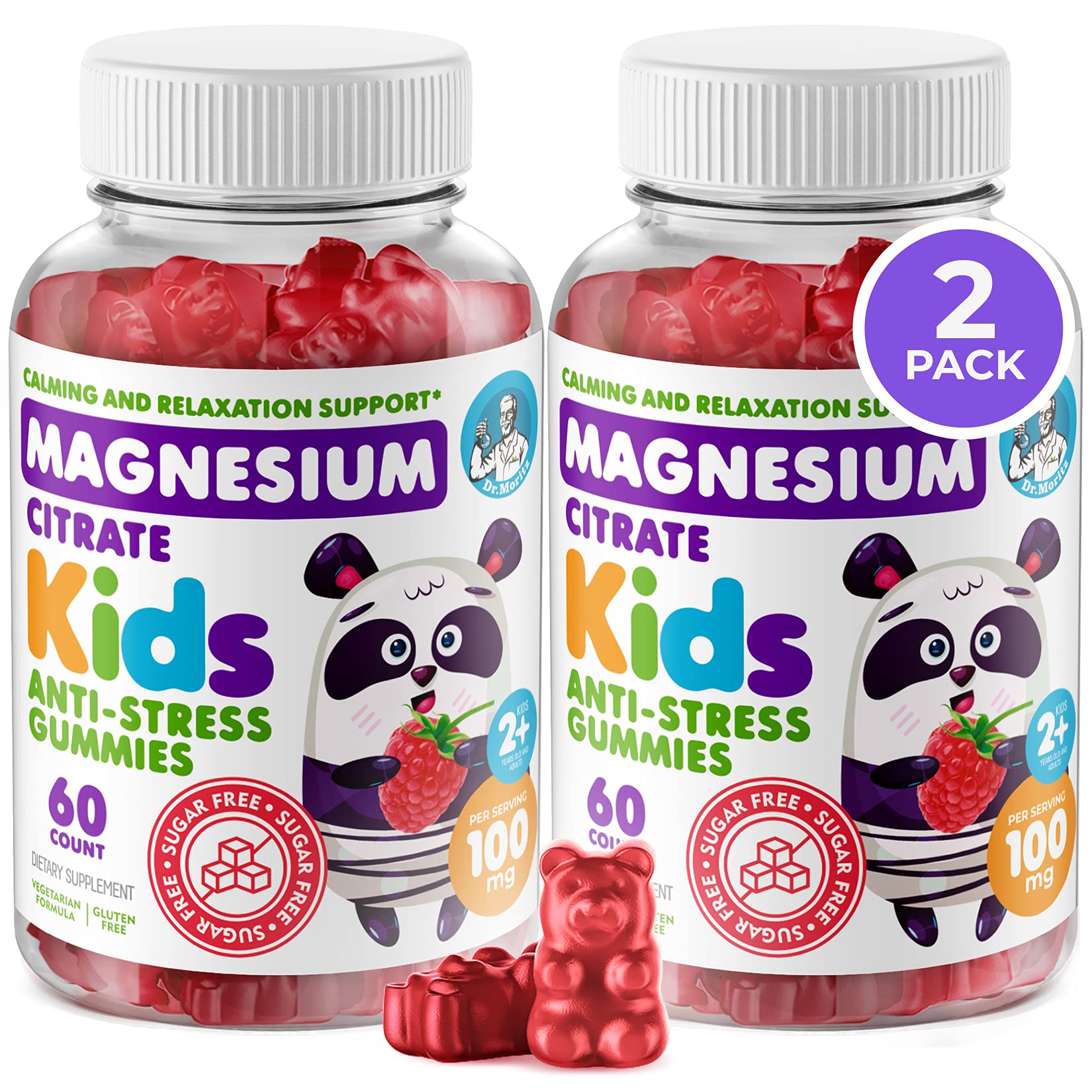 Foto 2 pulgar | Suplemento De Gomitas De Magnesio Para Niños Sin Azúcar (240 Unidades) - Venta Internacional.