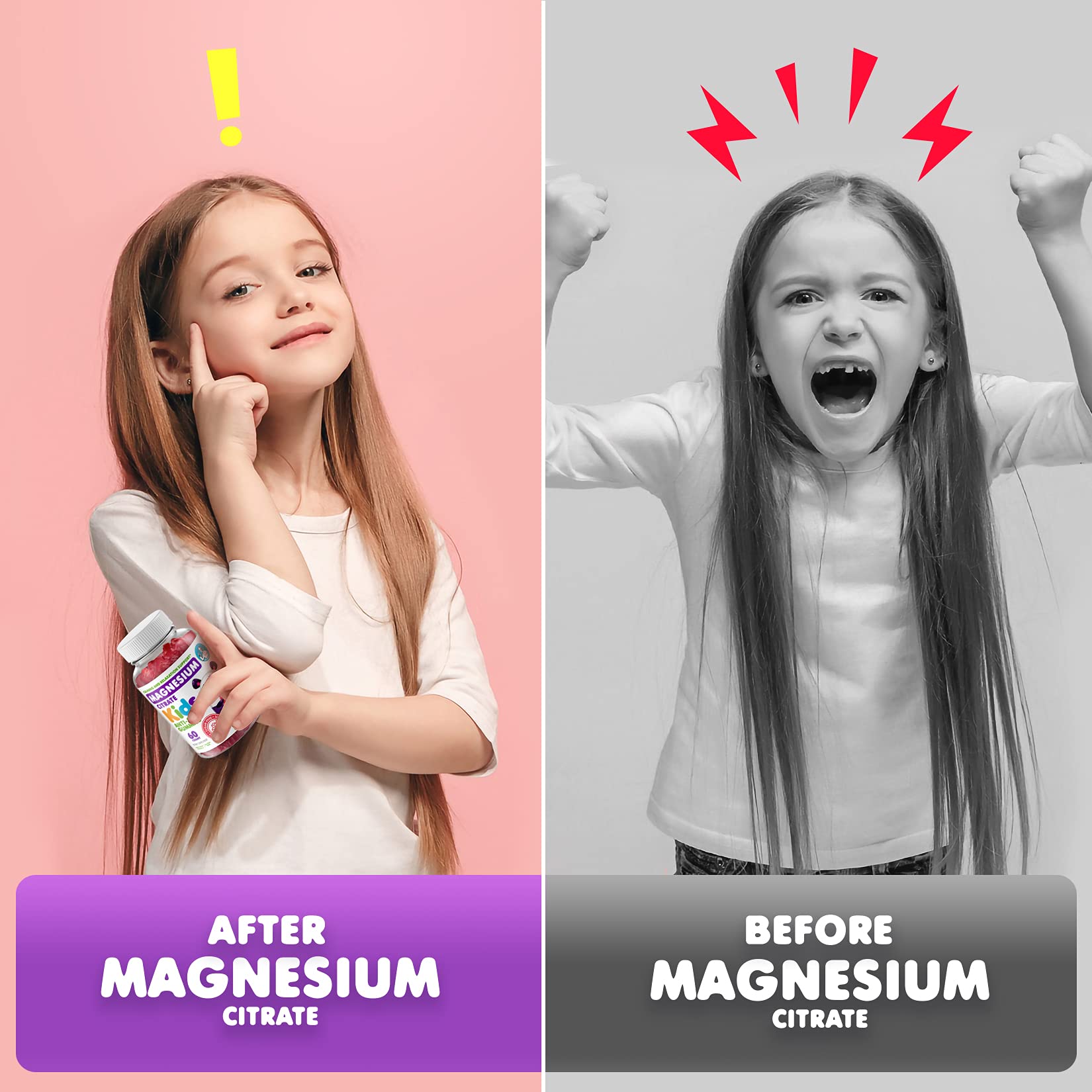 Foto 2 | Suplemento De Gomitas De Magnesio Para Niños Sin Azúcar (240 Unidades) - Venta Internacional.