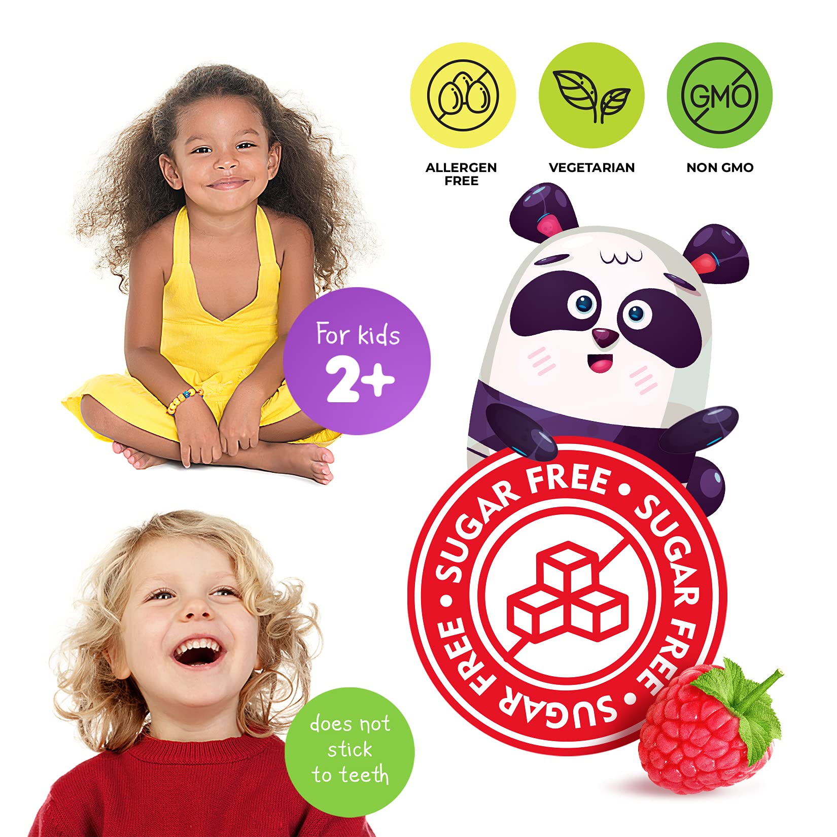 Foto 5 pulgar | Suplemento De Gomitas De Magnesio Para Niños Sin Azúcar (240 Unidades) - Venta Internacional.