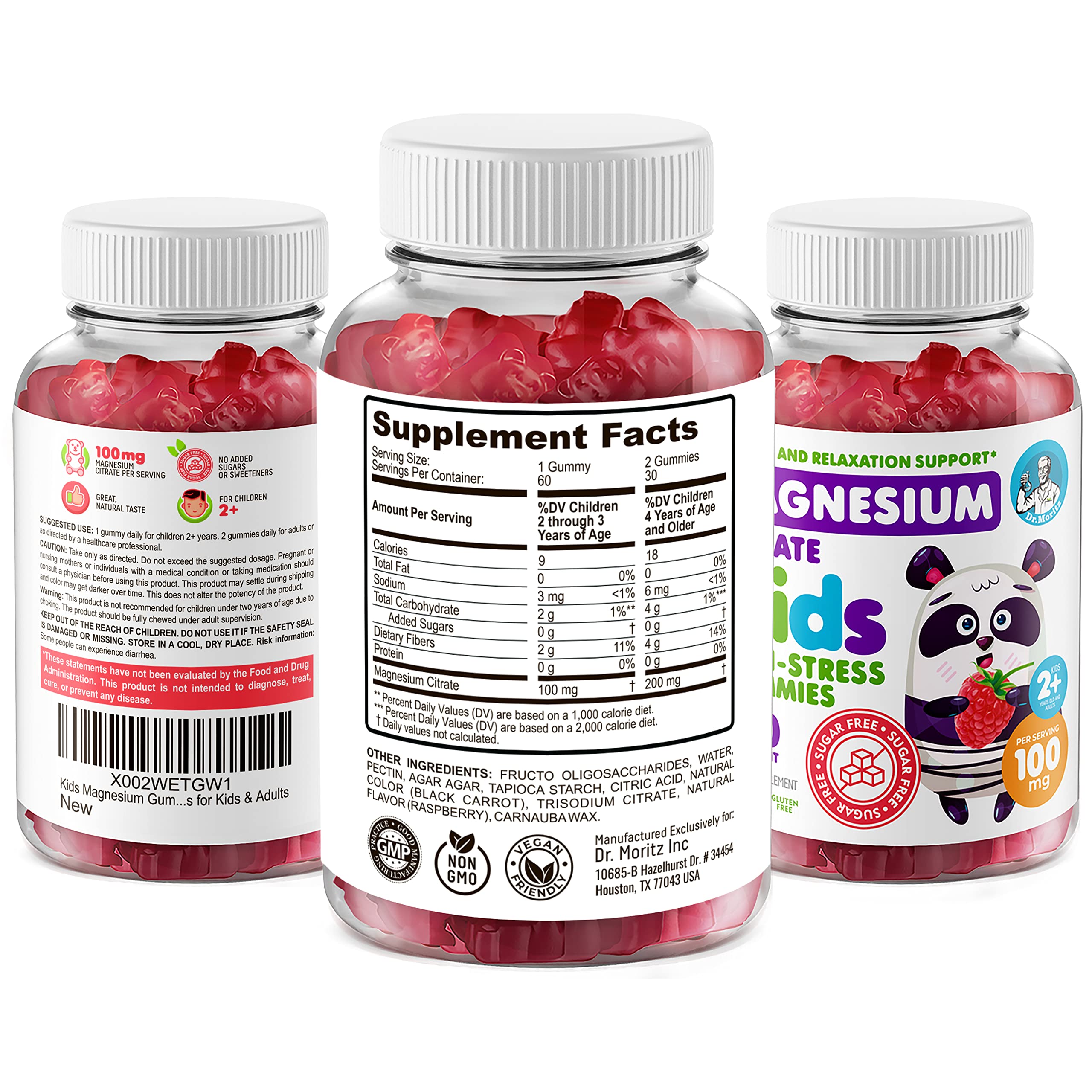Foto 7 pulgar | Suplemento De Gomitas De Magnesio Para Niños Sin Azúcar (240 Unidades) - Venta Internacional.