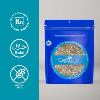 Foto 5 | Cápsulas De Gelatina, Tamaño 0, Transparente, 5000 Unidades - Venta Internacional.
