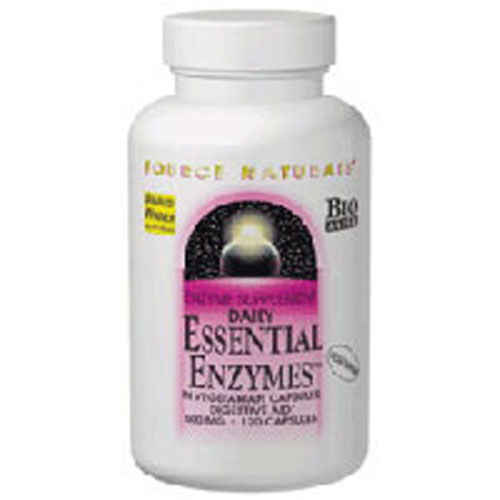 Suplemento Source Naturals Essential Enzymes Vegetarian 120  - Venta Internacional.