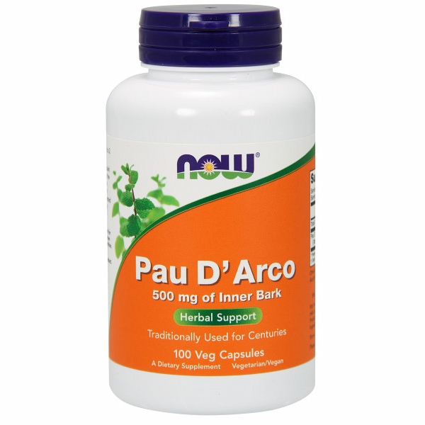 Supplement Now Foods Pau D' Arco 100 Cápsulas (paquete De 4) - Venta Internacional.