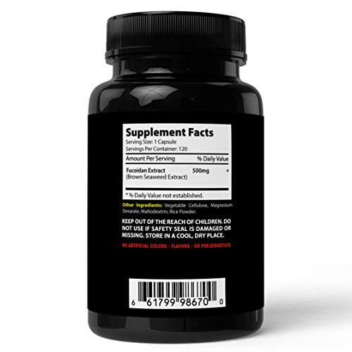 Foto 2 | Suplemento Absonutrix Fucoidan Extracto De Algas Pardas Puras 12 - Venta Internacional.