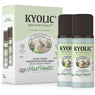 Foto 2 | Suplemento Líquido Maxi Health Kyolic De Extracto De Ajo Envejecido, 2 Unidades - Venta Internacional.