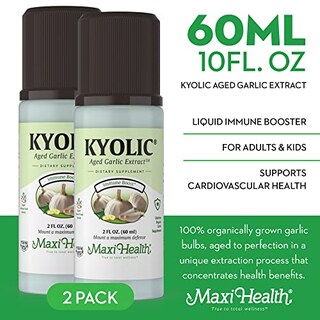 Foto 4 | Suplemento Líquido Maxi Health Kyolic De Extracto De Ajo Envejecido, 2 Unidades - Venta Internacional.