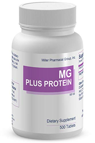 Suplemento De Magnesio Mg Plus Protein 500 Ml Blanco - Venta Internacional.