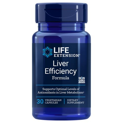 Fórmula De Eficiencia Hepática Supplement Life Extension, 30 Cápsulas  - Venta Internacional.