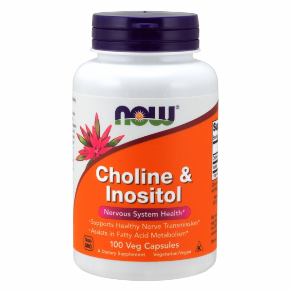 100 Cápsulas De Colina E Inositol De Supplement Now Foods (paquete De 4) - Venta Internacional.
