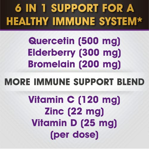 Foto 5 pulgar | Suplemento De Quercetina De Gade Nutrition 500 Mg Con Vitamina C Y Zinc - Venta Internacional.