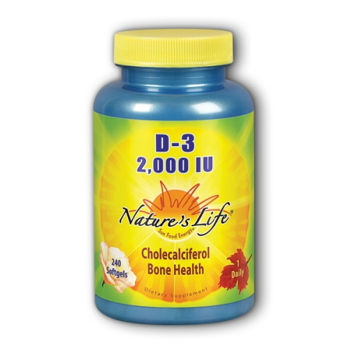 Foto 2 pulgar | Suplemento Nature's Life Con Vitamina D-3 Y Colecalciferol 240 Cápsulas - Venta Internacional.