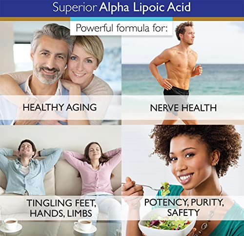 Foto 8 pulgar | Suplemento De Ácido Alfa Lipoico De Superior Labs 600 Mg 120 Cápsulas - Venta Internacional.