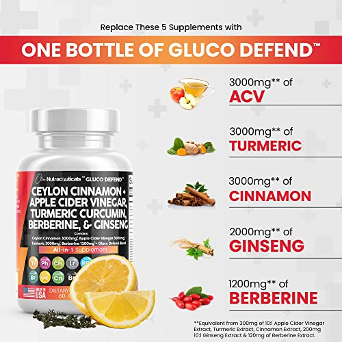 Foto 3 pulgar | Suplemento Clean Nutraceuticals Gluco Defend 60 Cápsulas - Venta Internacional.