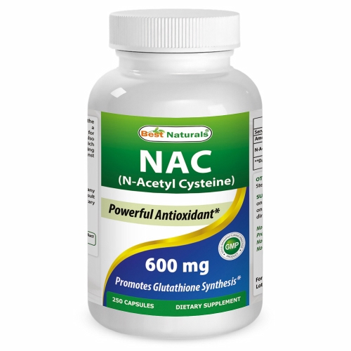 Suplemento Best Naturals Nac 250 Cápsulas Paquete de 2 - Venta Internacional