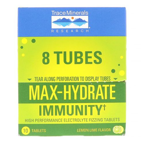 Foto 2 pulgar | Suplemento Trace Minerals Max-hydrate Immunity 10 Tabletas-Venta Internacional