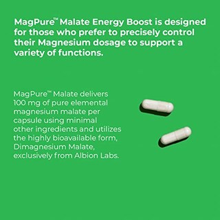 Foto 5 | Suplemento Jigsaw Health Magpure De Malato De Magnesio 120 Cápsulas - Venta Internacional.