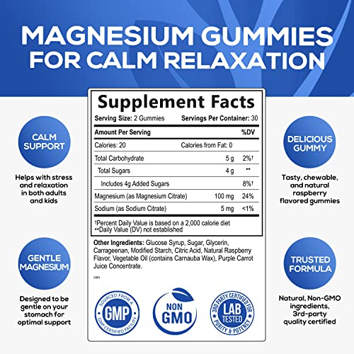 Foto 3 pulgar | Suplemento Gomoso Nature's Peak Con Citrato De Magnesio, 60 Gomitas - Venta Internacional.
