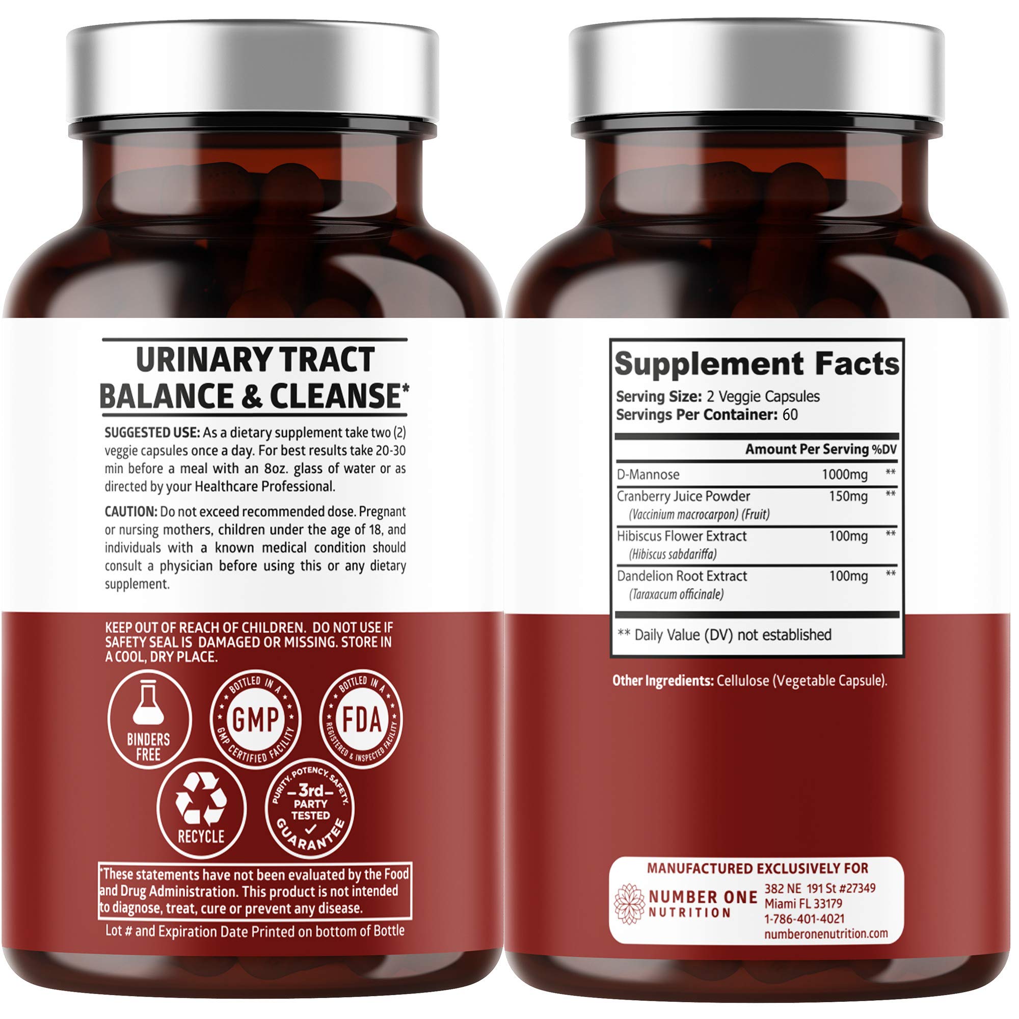 Foto 2 | Suplemento Number One Nutrition N1n Premium D Manosa - Venta Internacional.