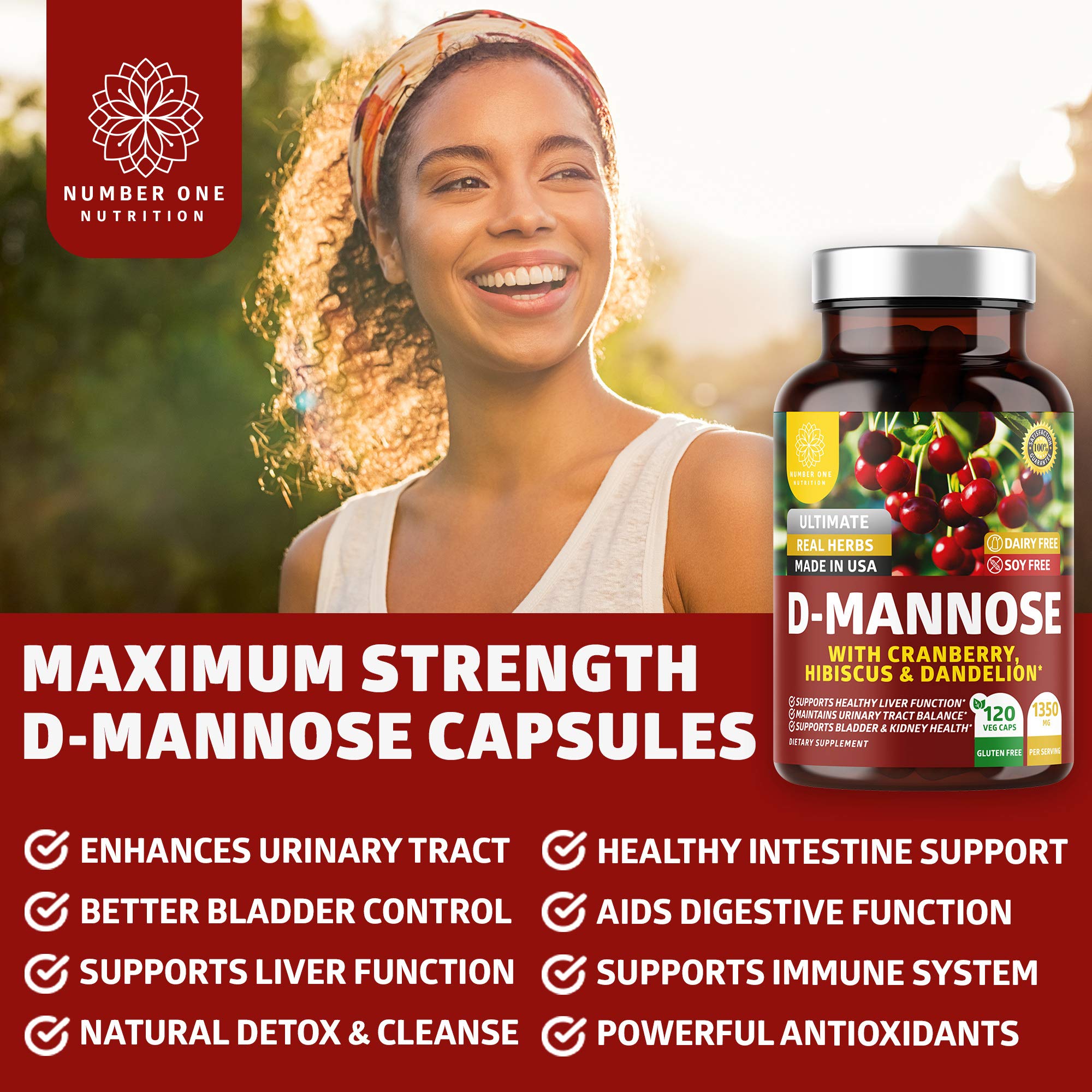 Foto 4 pulgar | Suplemento Number One Nutrition N1n Premium D Manosa - Venta Internacional.