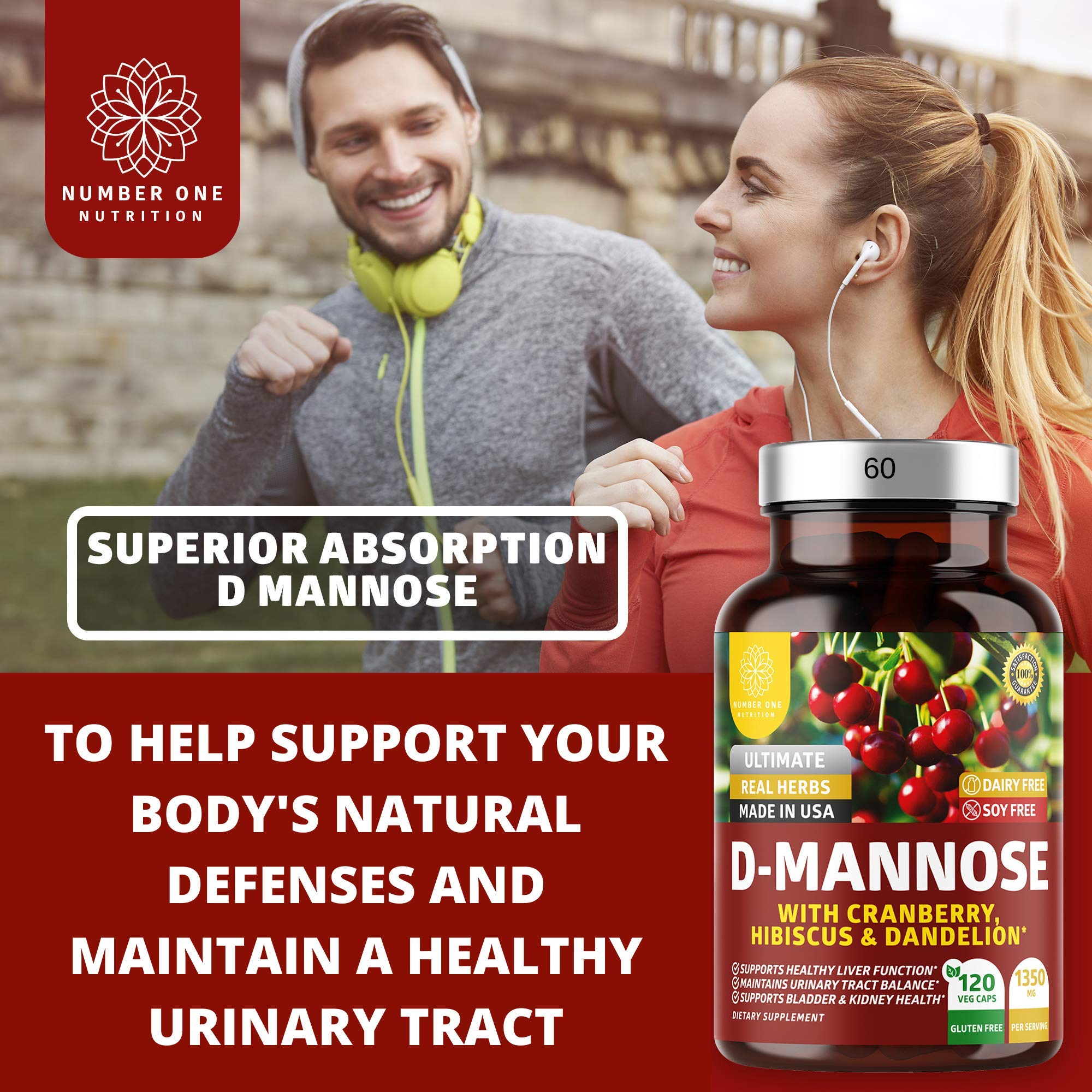 Foto 5 pulgar | Suplemento Number One Nutrition N1n Premium D Manosa - Venta Internacional.