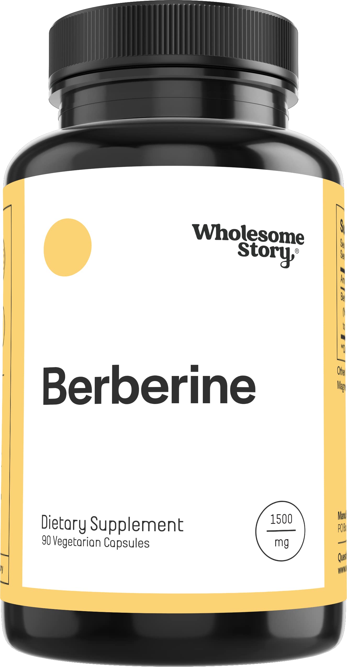 Foto 2 pulgar | Suplemento Wholesome Story Berberine 1500 Mg De Hcl Para Mujeres - Venta Internacional.