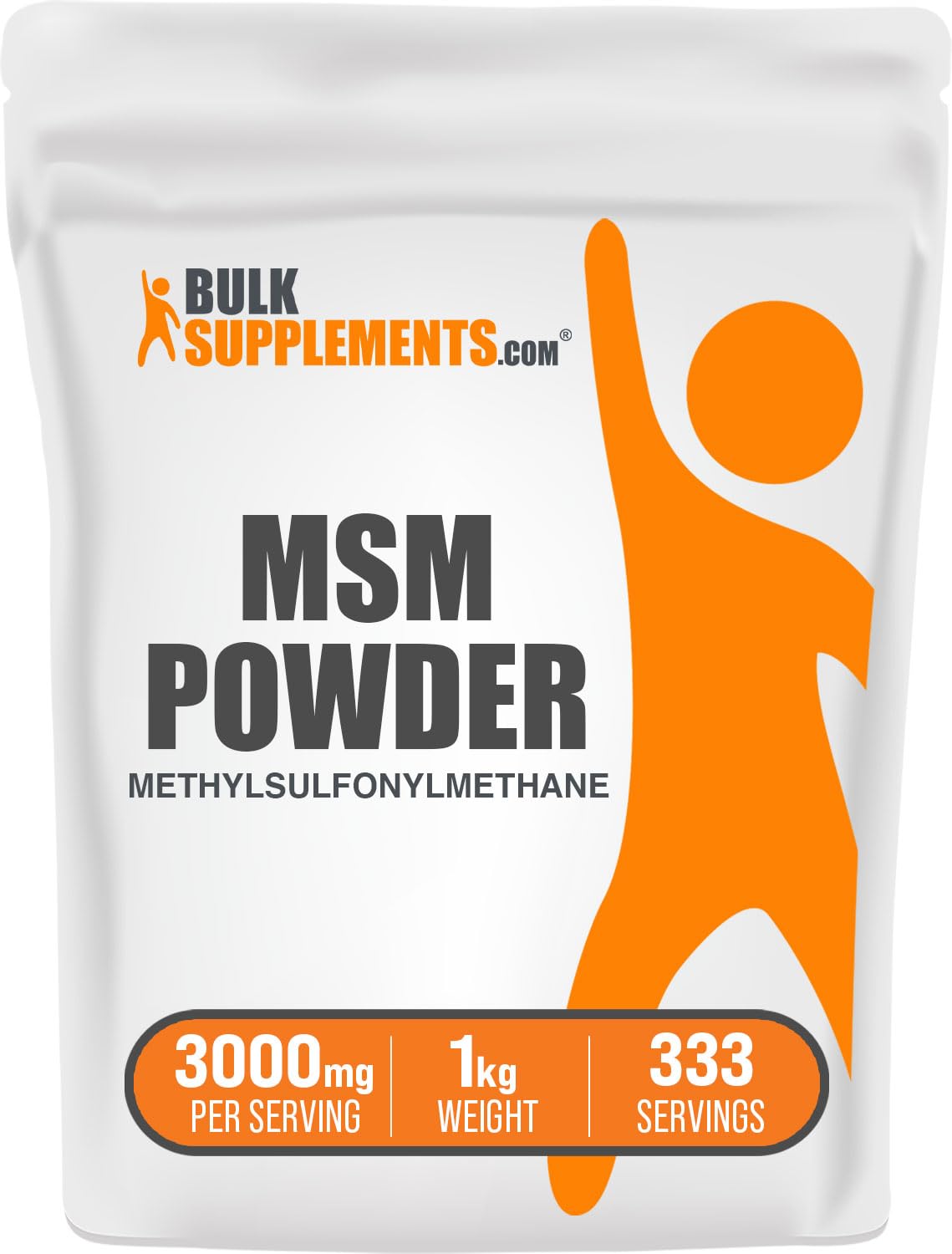 Msm Powder Bulksupplements.com Metilsulfonilmetano 1 Kg - Venta Internacional.