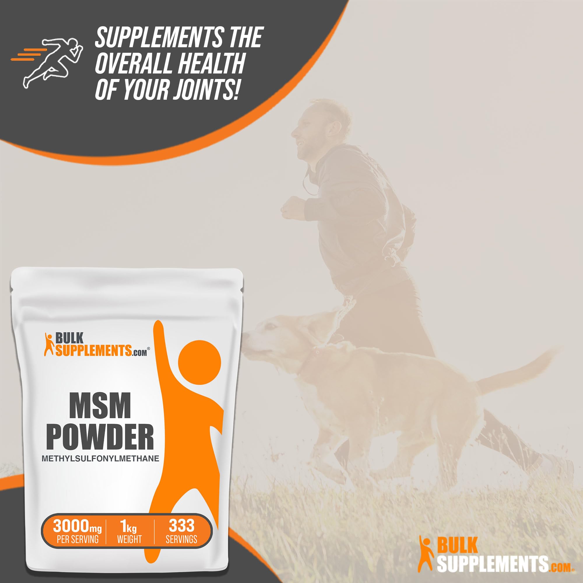 Foto 5 pulgar | Msm Powder Bulksupplements.com Metilsulfonilmetano 1 Kg - Venta Internacional.