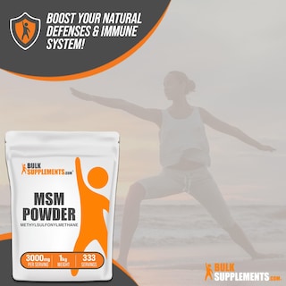 Foto 5 | Msm Powder Bulksupplements.com Metilsulfonilmetano 1 Kg - Venta Internacional.