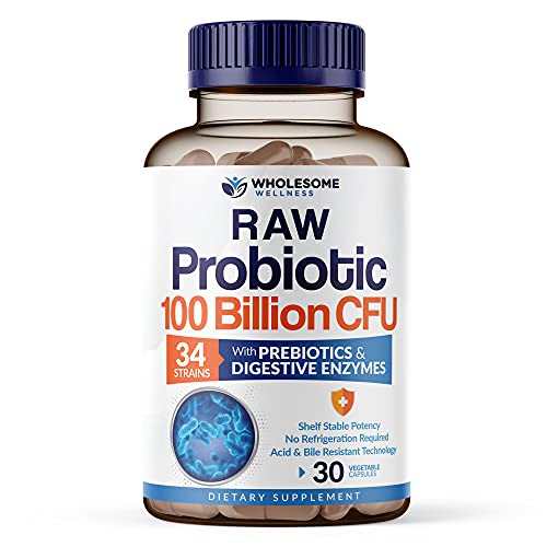 Foto 2 pulgar | Suplemento Wholesome Wellness Probiotics, 100 G De Cfu, 30 Cápsulas - Venta Internacional.
