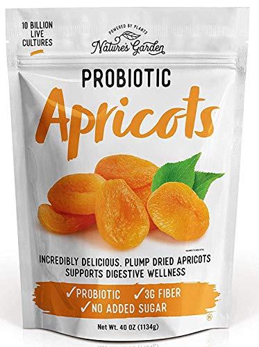 Albaricoques Secos Probióticos Nature's Garden, 1 Kg (paquete De 1) - Venta Internacional.