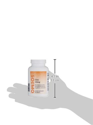 Foto 6 pulgar | Suplemento Solimo Zinc 30 Mg 300 Comprimidos, Suministro Para Diez Meses - Venta Internacional.