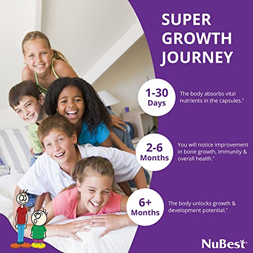 Foto 7 pulgar | Suplemento Nubest Tall Powerful Growth Para Niños Mayores De 5 Años - Venta Internacional.