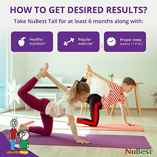 Foto 8 pulgar | Suplemento Nubest Tall Powerful Growth Para Niños Mayores De 5 Años - Venta Internacional.