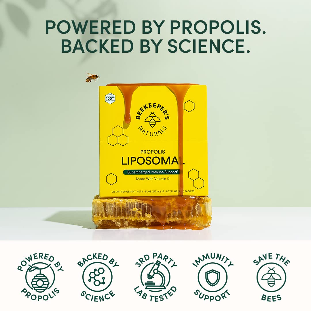 Foto 4 pulgar | Suplemento Liposomal de Propóleo Beekeeper's Naturals con Vitamina E - Venta Internacional