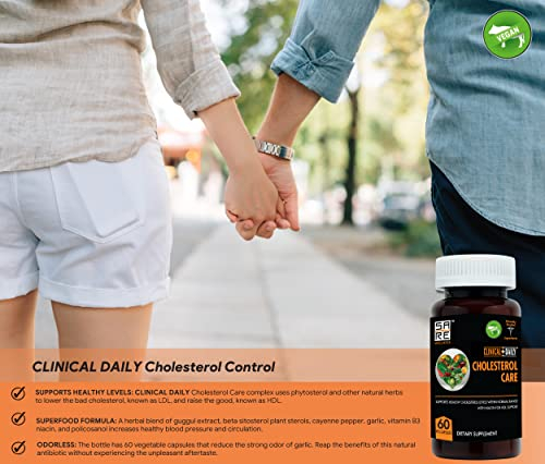 Foto 3 pulgar | Suplemento Clinical Daily Cholesterol Care 60 Cápsulas Veganas - Venta Internacional.