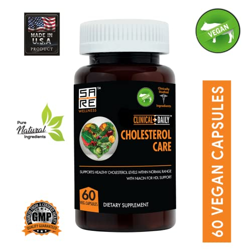 Foto 4 pulgar | Suplemento Clinical Daily Cholesterol Care 60 Cápsulas Veganas - Venta Internacional.