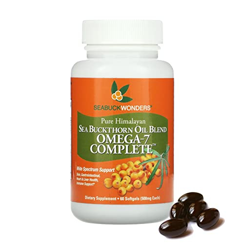 Suplemento De Aceite De Espino Amarillo De Seabuckwonders Omega-7 60 Softg - Venta Internacional.