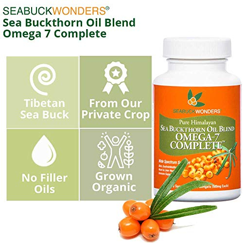 Foto 7 | Suplemento De Aceite De Espino Amarillo De Seabuckwonders Omega-7 60 Softg - Venta Internacional.