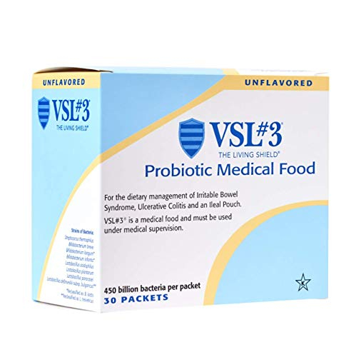 Alimento Médico Probiótico Vsl #3 Para La Colitis Ulcerosa 450b Cfu - Venta Internacional.