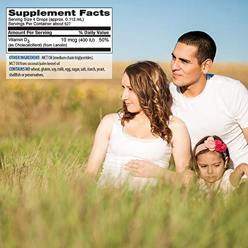 Foto 3 pulgar | Productos Naturales Para La Salud De Vitamin D Drops Para Bebés, Niños Y Adultos - Venta Internacional.