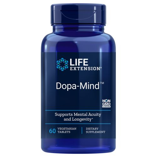 Foto 2 pulgar | Suplemento Life Extension Dopa-mind 60 Comprimidos - Venta Internacional.